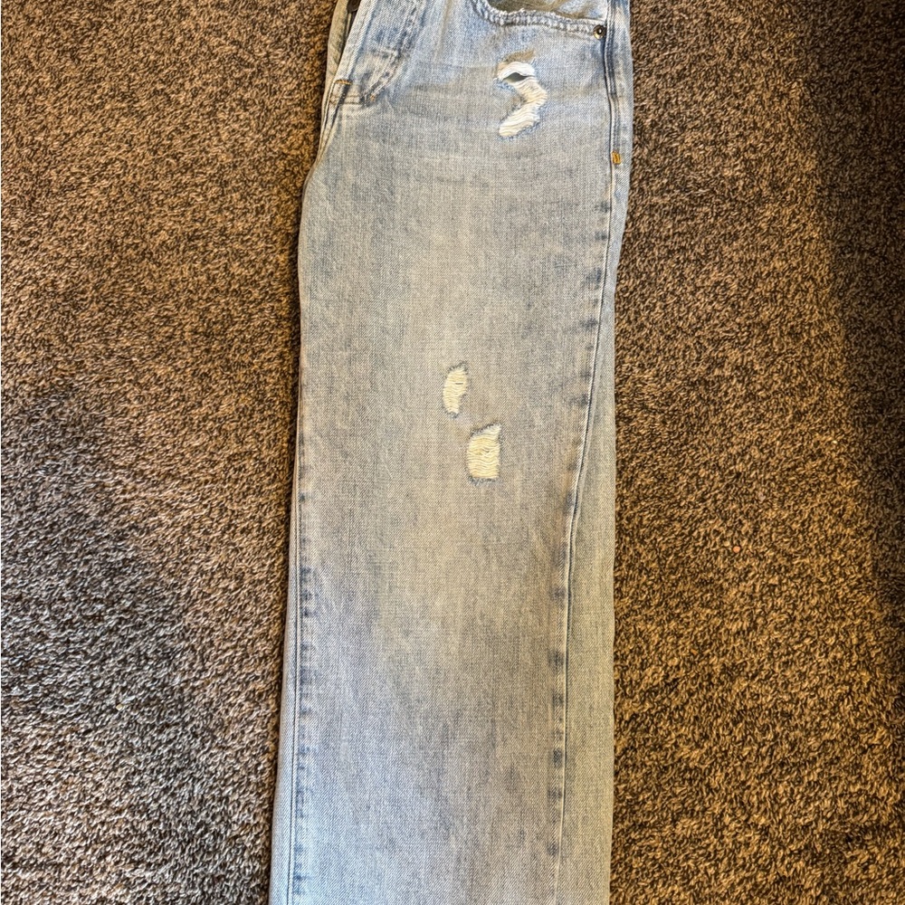 Pistola Blue Straight Leg Jeans with Vintage Appeal
